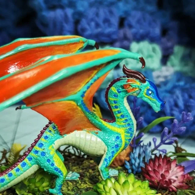 Rainforest Dragon Primed Blank — CyrilcynderStudios 3d Printing